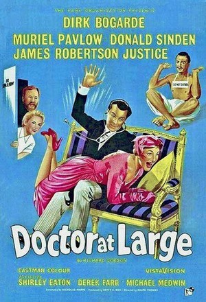 Doctor at Large (1957) - poster