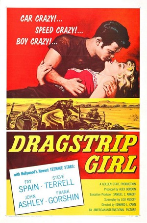 Dragstrip Girl (1957) - poster