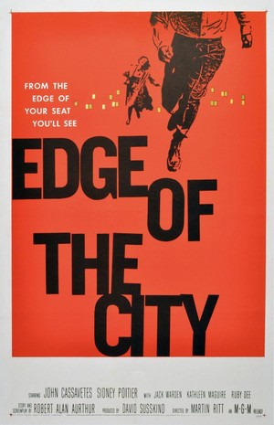 Edge of the City (1957) - poster