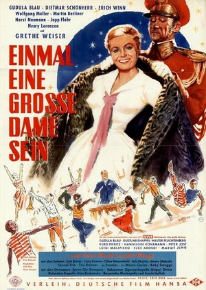 Einmal eine Grosse Dame Sein (1957) - poster