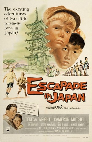 Escapade in Japan (1957) - poster