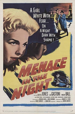 Face in the Night (1957) - poster