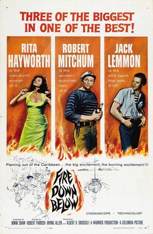 Fire Down Below (1957) - poster