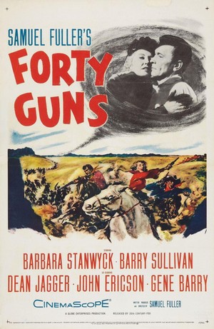 Forty Guns (1957) - poster