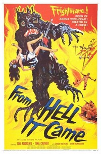 From Hell It Came (1957) - poster