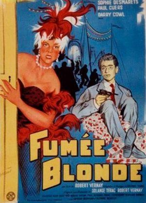 Fumée Blonde (1957) - poster