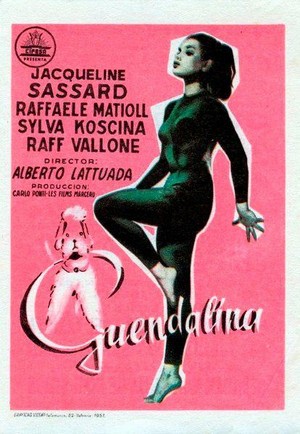 Guendalina (1957) - poster