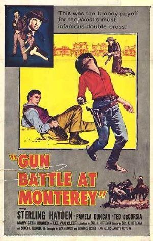Gun Battle at Monterey (1957) - poster