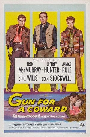 Gun for a Coward (1957) - poster