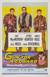 Gun for a Coward (1957) - poster