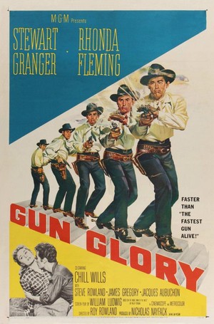 Gun Glory (1957) - poster