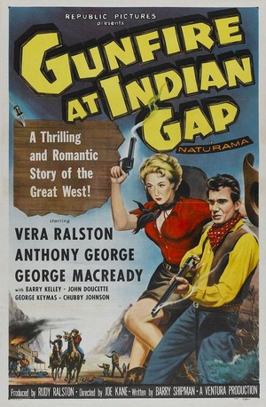 Gunfire at Indian Gap (1957) - poster