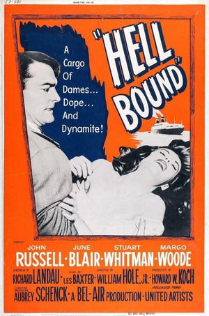 Hell Bound (1957) - poster