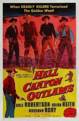 Hell Canyon Outlaws (1957) - poster