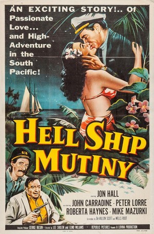 Hell Ship Mutiny (1957) - poster