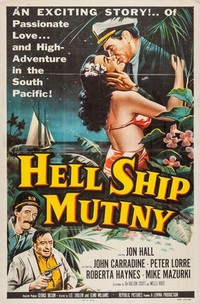 Hell Ship Mutiny (1957) - poster