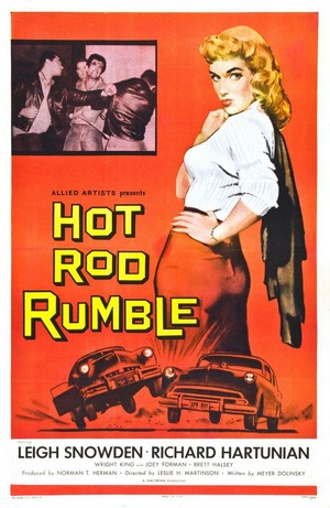 Hot Rod Rumble (1957) - poster