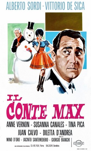Il Conte Max (1957) - poster