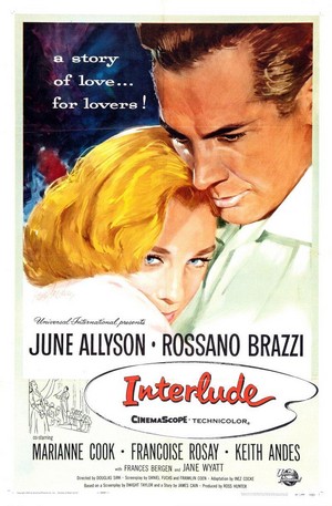 Interlude (1957) - poster