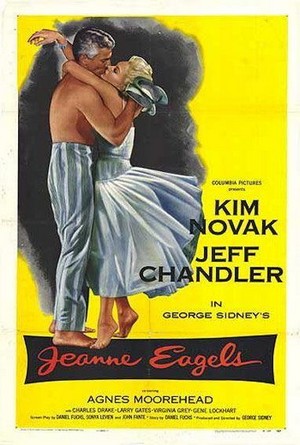 Jeanne Eagels (1957) - poster
