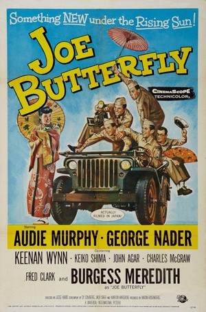 Joe Butterfly (1957) - poster