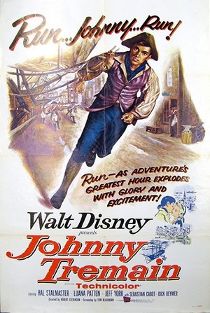 Johnny Tremain (1957) - poster