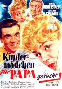 Kindermädchen für Papa Gesucht (1957) - poster