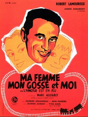 L'Amour Est en Jeu (1957) - poster
