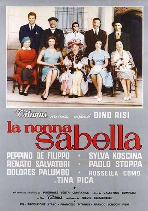 La Nonna Sabella (1957) - poster