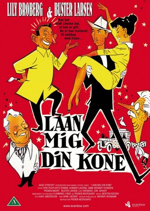 Laan Mig Din Kone (1957) - poster
