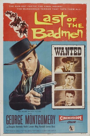 Last of the Badmen (1957) - poster