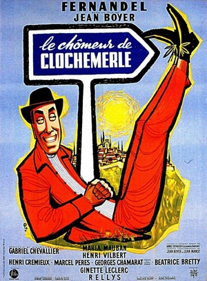 Le Chômeur de Clochemerle (1957) - poster