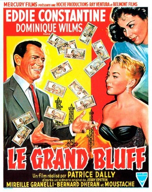 Le Grand Bluff (1957) - poster