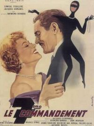 Le Septième Commandement (1957) - poster