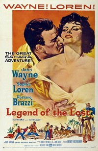 Legend of the Lost (1957) - poster