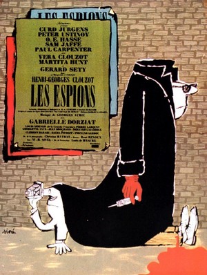 Les Espions (1957) - poster
