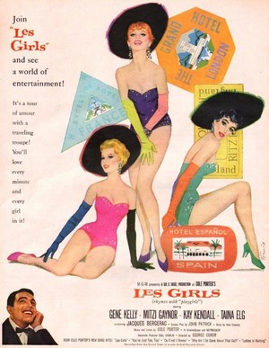 Les Girls (1957) - poster