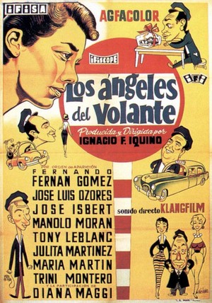 Los Ángeles del Volante (1957) - poster
