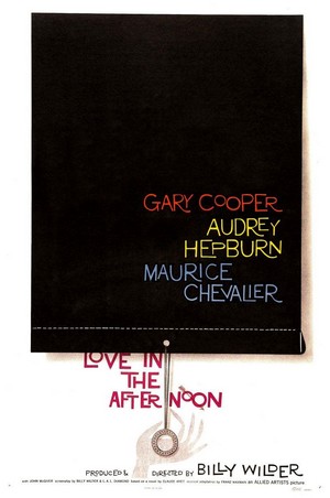 Love in the Afternoon (1957) - poster