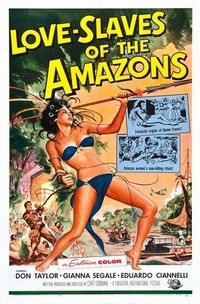 Love Slaves of the Amazons (1957) - poster