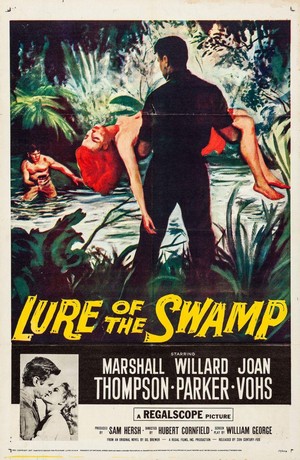Lure of the Swamp (1957) - poster