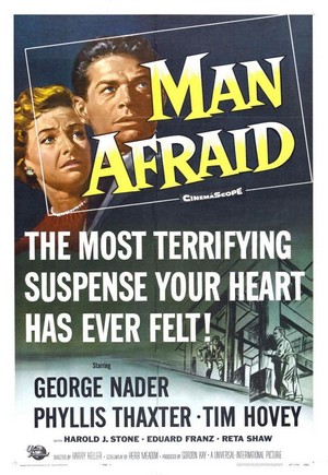 Man Afraid (1957) - poster