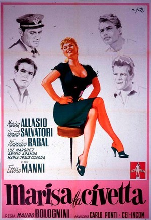 Marisa la Civetta (1957) - poster
