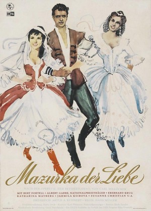 Mazurka der Liebe (1957) - poster