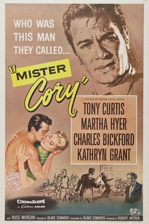 Mister Cory (1957) - poster