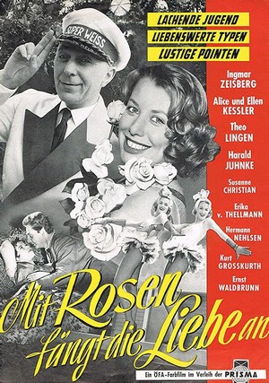 Mit Rosen Fängt die Liebe An (1957) - poster