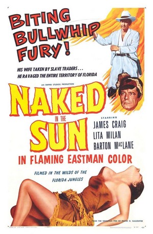 Naked in the Sun (1957) - poster