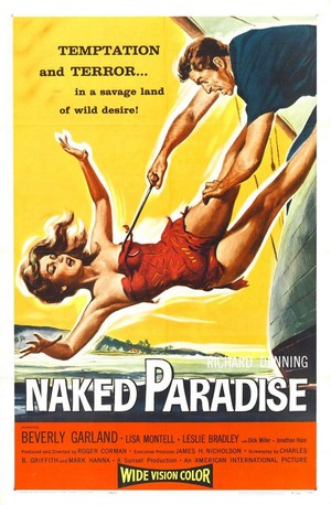 Naked Paradise (1957) - poster