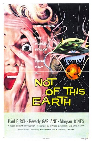 Not of This Earth (1957) - poster