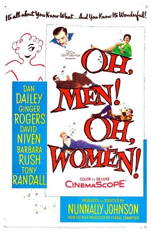 Oh, Men! Oh, Women! (1957) - poster